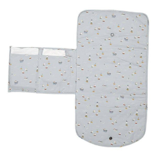 Little dutch Verschoningsmatje Sailors Bay Blue