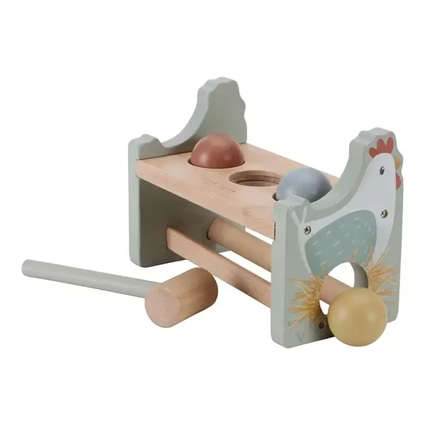 Little dutch Hamerbankje met ballen Little Farm