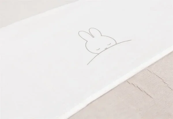 132. Jollein Laken Wieg 75x100cm Sleepy Miffy Funghi