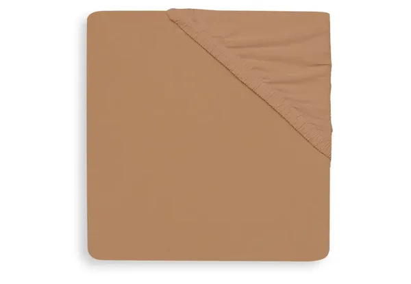 130. Hoeslaken - Jersey - Uni 60x120cm biscuit