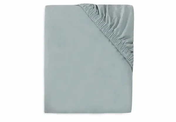 90. Jollein Hoeslaken Jersey 60x120cm - Sea Green