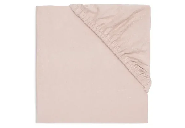 127. Jollein Hoeslaken Boxmatras - Jersey 75x95cm wild rose