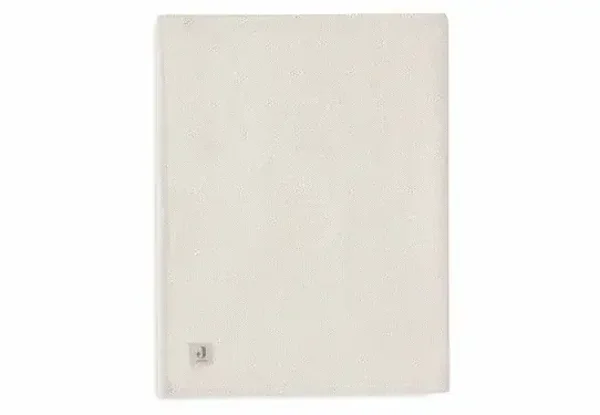 135. Jollein Deken Wieg 75x100cm Cosy Knit - Ivory/Velvet incl borduurwerk