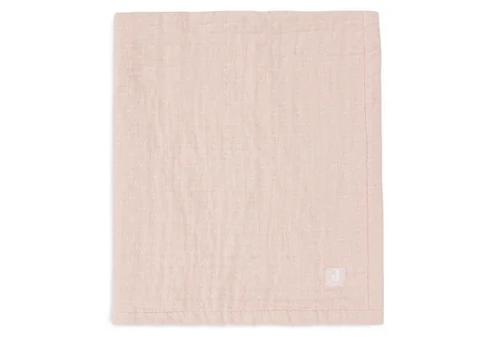 Jollein Deken Hydrofiel 75x100cm Jacquard - Wild Rose - GOTS