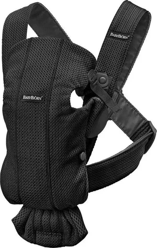 121. Babybjorn Baby Carrier Mini 3D mesh zwart