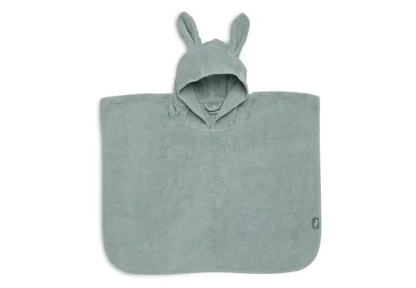 128. Jollein Badponcho Badstof ash green