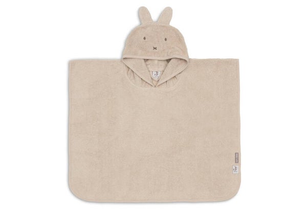 jollein Badponcho Badstof Miffy - Warm Sand