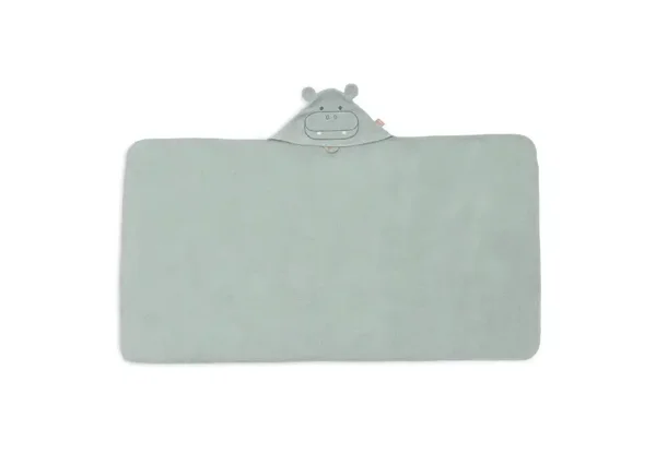 Jollein Badcape Badstof Hippo Happy 70x130cm