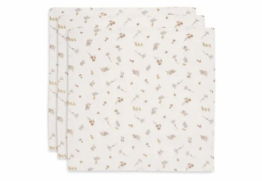 Jollein Hydrofiele Doek Small 70x70cm - Riverside - 3 Stuks