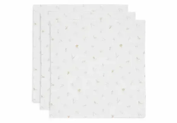 Jollein Hydrofiele Doek Small 70x70cm - Lovely Birds - 3 Stuks