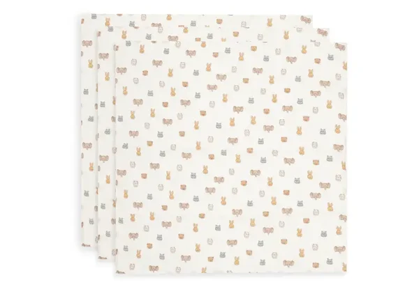 Jollein Hydrofiele Doek Small 70x70cm - Jollies - 3 Stuks