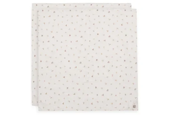 Jollein Hydrofiele Doek Large 115x115cm - Animal Friends - 2 Stuks