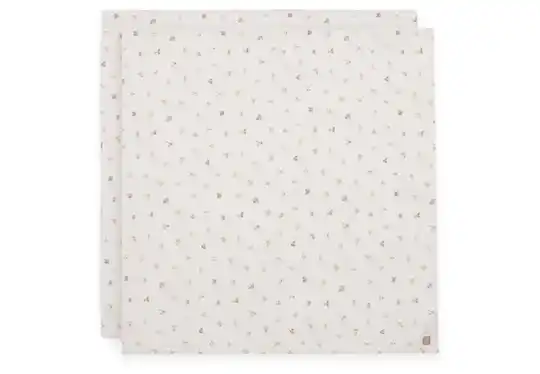 Jollein Hydrofiele Doek Large 115x115cm - Animal Friends - 2 Stuks