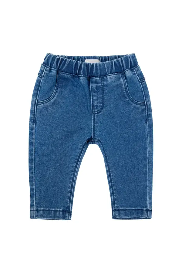 182. Noppies boys jeans broek mid blue maat 74