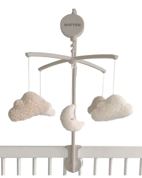 Nattou Muziekmobiel Maan Wolk teddy