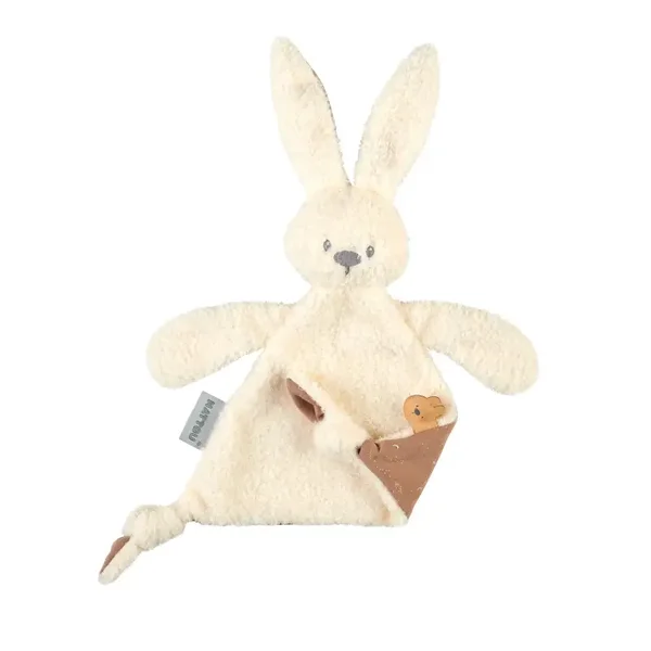 Nattou lapidou Maxi Knuffeldoekje Doudou Konijn teddy - Vanille