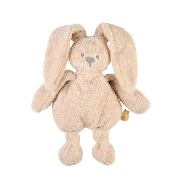 137. Nattou Knuffel Konijn LAPIDOU teddy zand incl borduurwerk