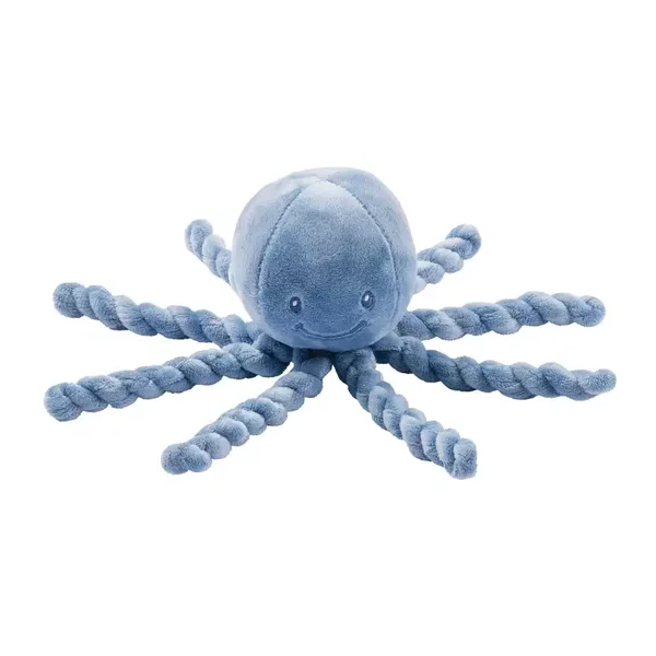 Nattou Knuffel Octopus Lapidou donkerblauw