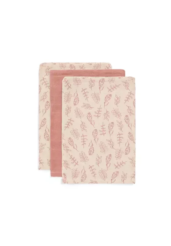 Jollein Hydrofiel Washandje Meadow Rosewood - 2 stuks