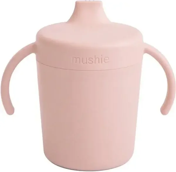 127. Mushie Trainer drinkbeker blush