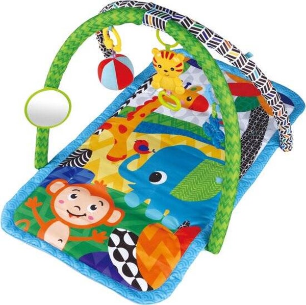 Eco Toys Lovely Zoo Groen Speelkleed met Muziek