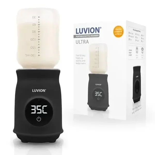 128. Luvion Portable Bottle Warmer Ultra black