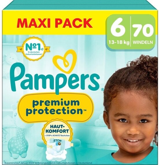 PAMPERS p-prot.econ.M6 13-16kg 70st
