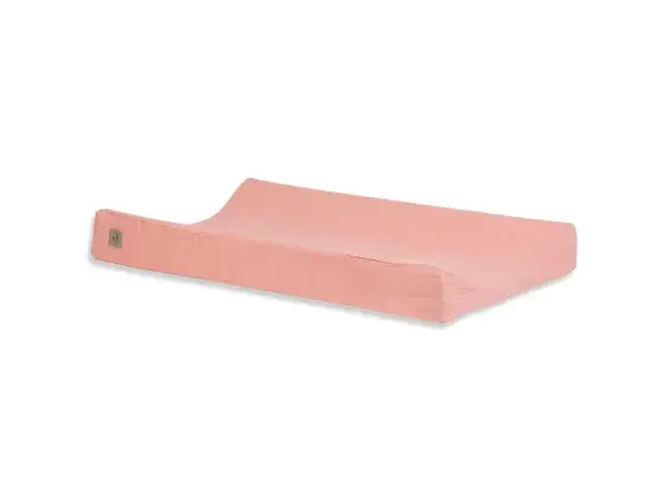 129. Jollein Aankleedkussenhoes Wrinkled 50x70cm - Rosewood