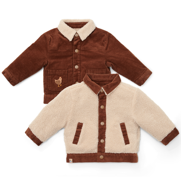Little dutch Reversible jacket Brown