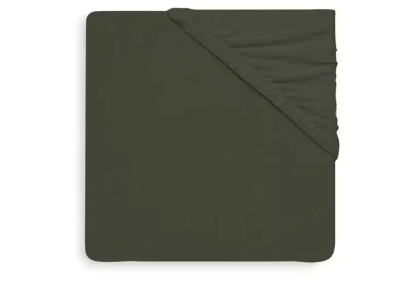 Jollein Hoeslaken Jersey 60x120cm - Leaf Green
