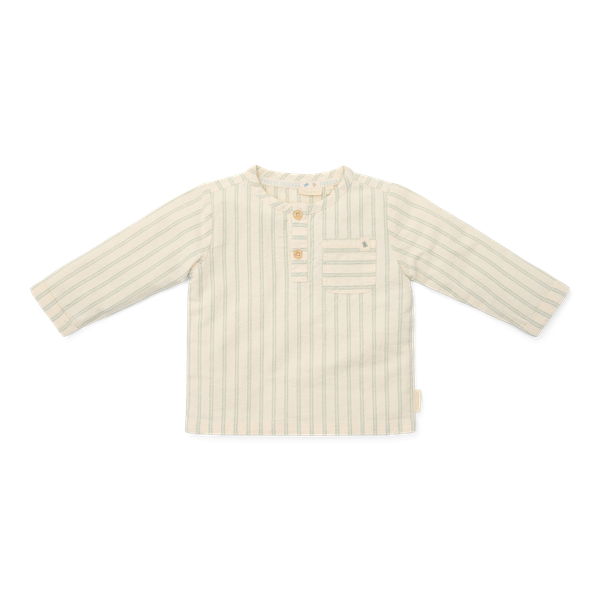 Little dutch Blouse lange mouw Forest Green Stripe