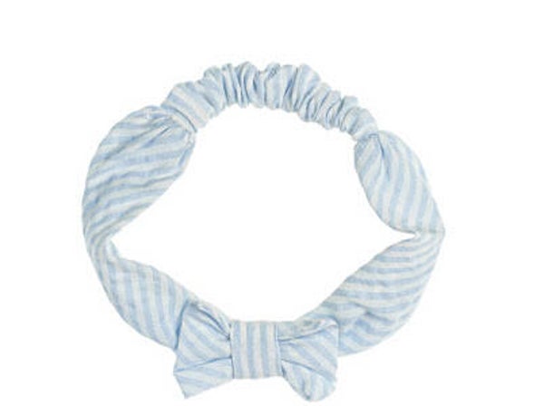 Coccodé haarband met blauwe streepjes