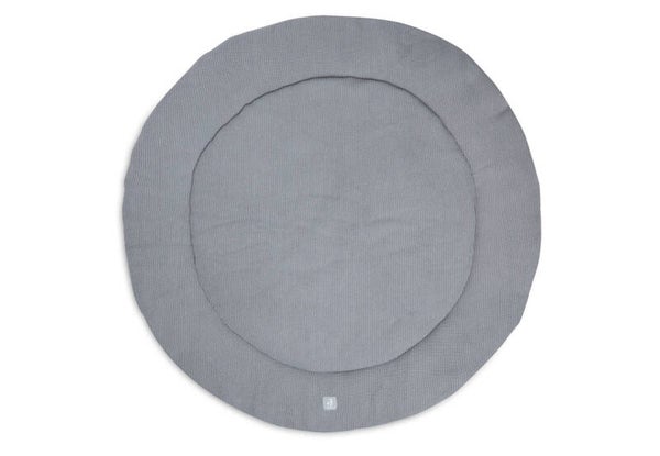 Jollein Boxkleed Rond ⌀ 95cm Basic Knit - Storm Grey