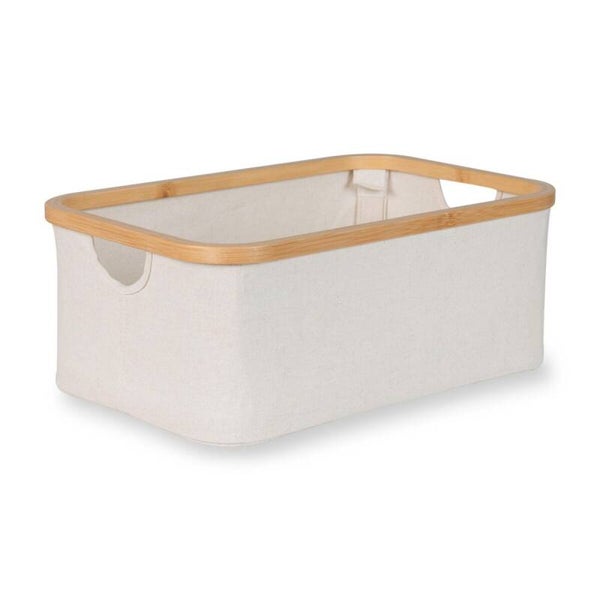 quax Opbergmand Luiertafel - 45 x 30 cm - Beige-Naturel