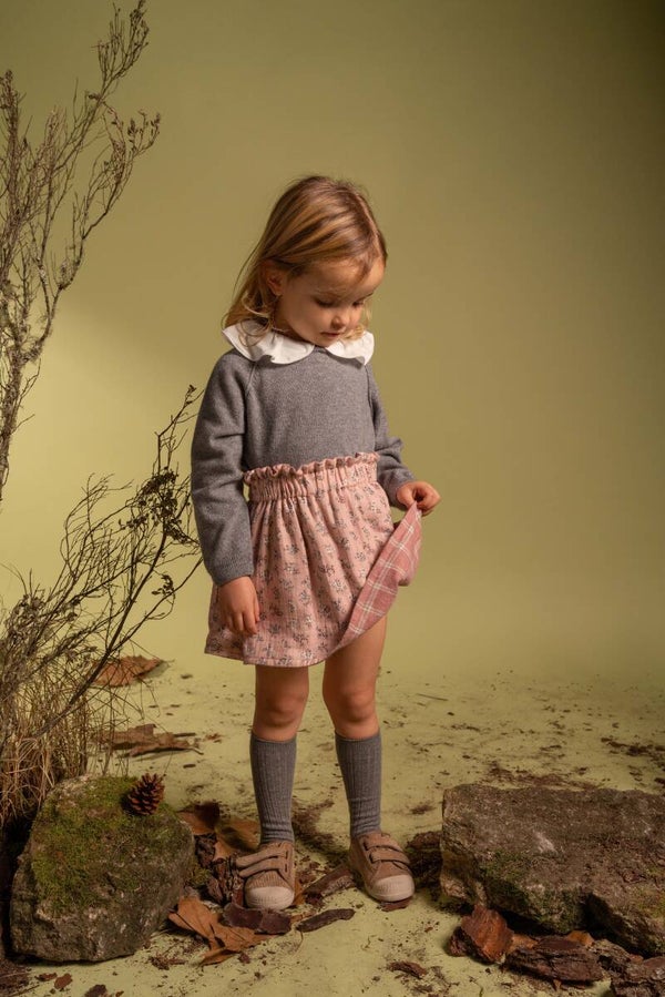 Laranjinha rok omkeerbaar pow pink