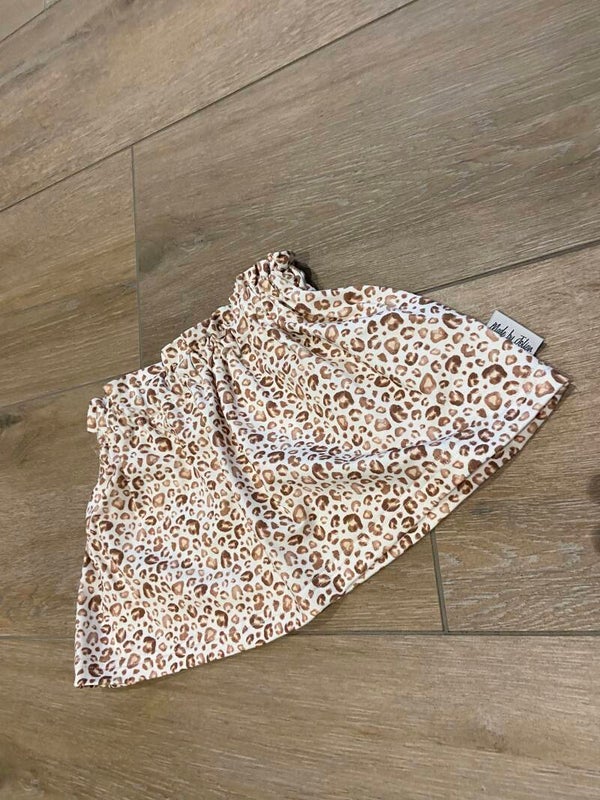 HANDMADE Rokje luipaard