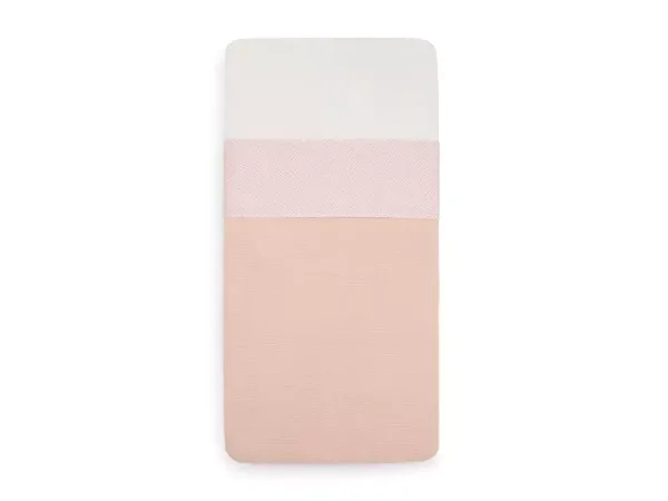 Jollein Laken Ledikant 120x150cm Snake - Pale Pink