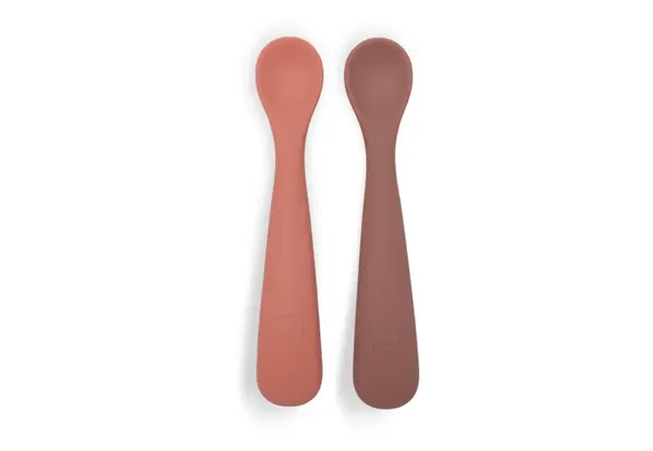 Jollein Siliconen Lepeltje - 2-Pack blush