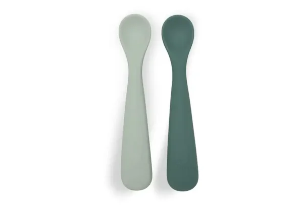 Jollein Siliconen Lepeltje - 2-Pack Jade