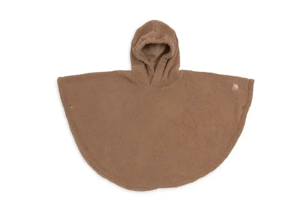 Jollein Cosy Poncho - Teddy Fleece dark hazel
