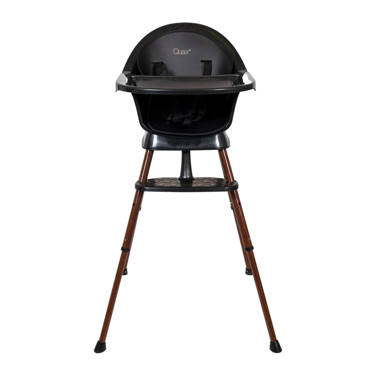 Quax Meegroeistoel Ultimo 3 Luxe - Zwart-Walnut