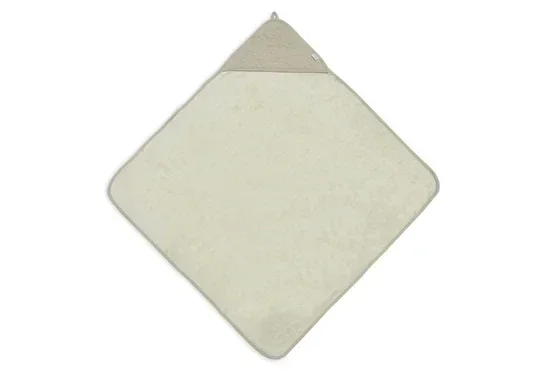 131. Jollein Badcape 75x75cm Soft Waves - Olive Green