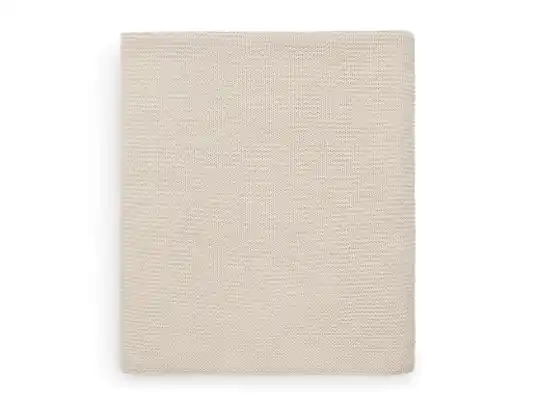 Jollein Deken Wieg 75x100cm Basic Knit - Nougat