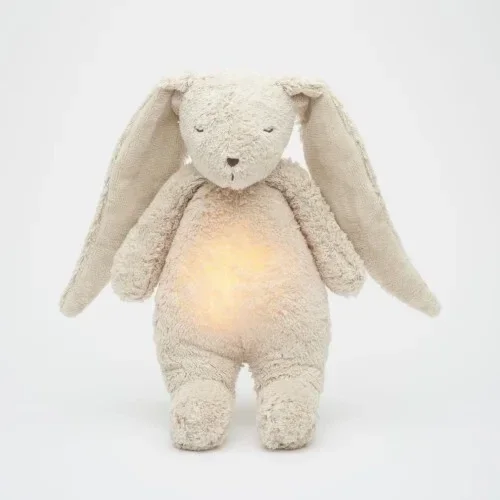 93. Moonie BUNNY SAND NATUR - ORGANIC HUMMING BUNNY WITH A LAMP
