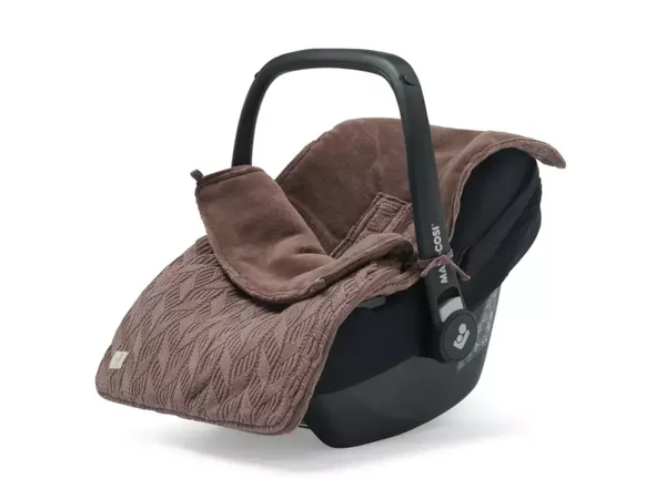 Jollein Voetenzak - Spring Knit - Chestnut