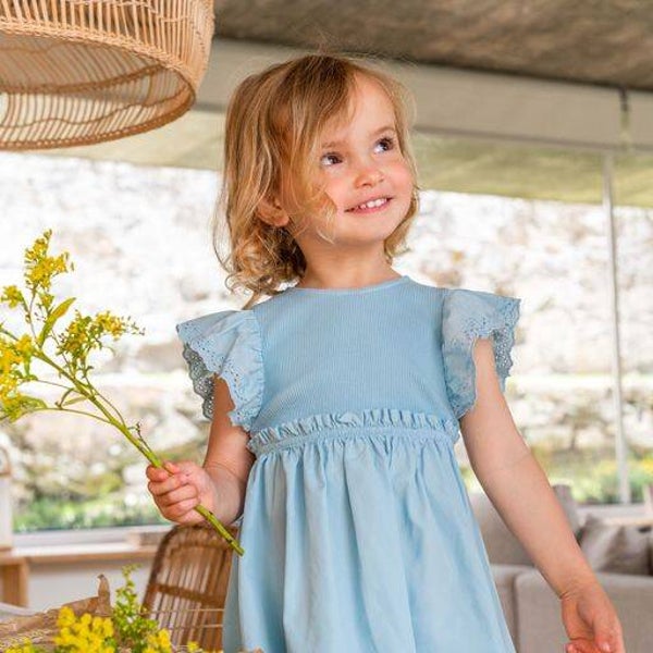 Laranjinha  kleedje blauw