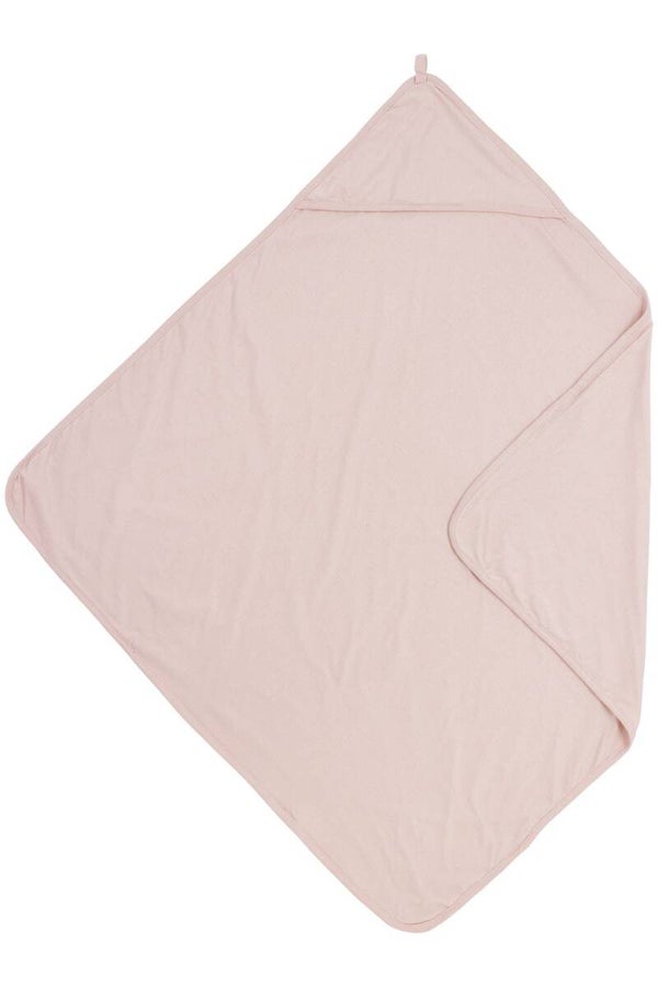 Meyco BADCAPE UNI - SOFT PINK - 80X80CM incl borduurwerk