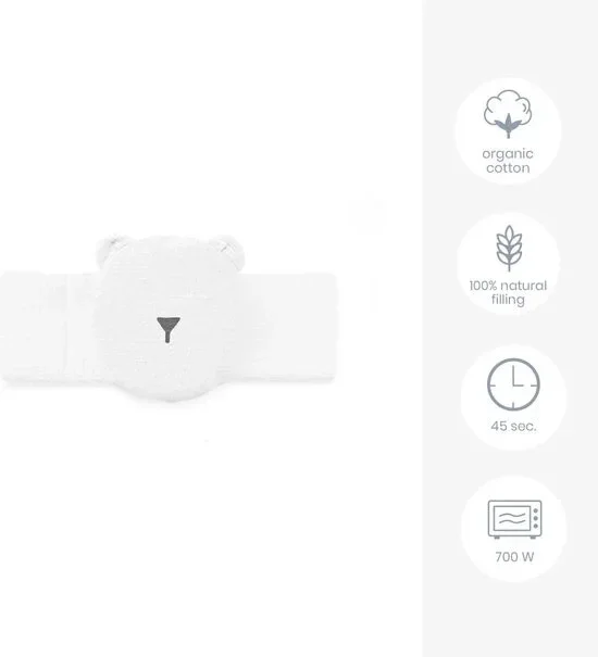 96. Doomoo Easy Dream - Zachte Warmteriem om pijnlijke krampjes van je baby verzachten - Organisch katoen - Koolzaad en Lavendel