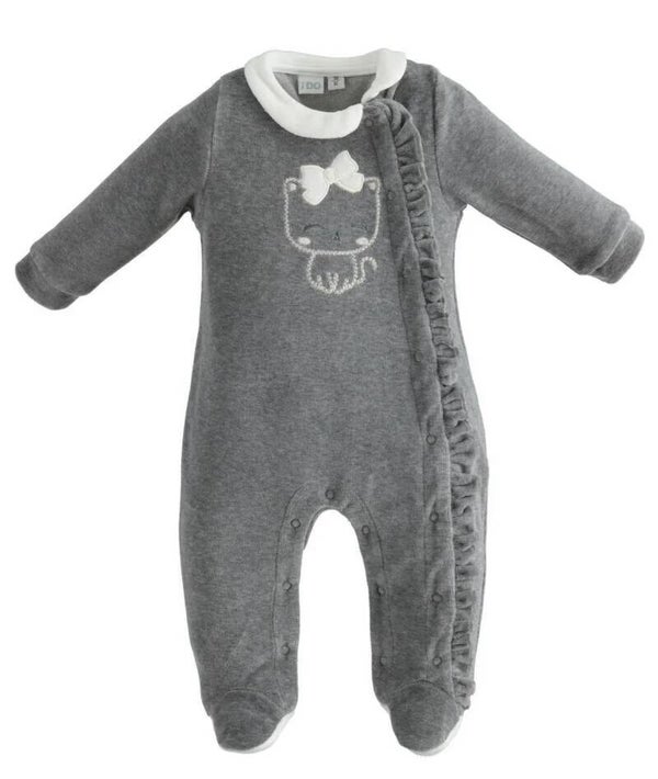 Kruippakje grijs poes 3 maand