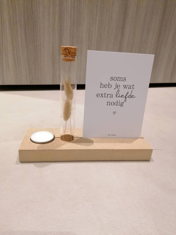 Soms heb je wat extra liefde nodig